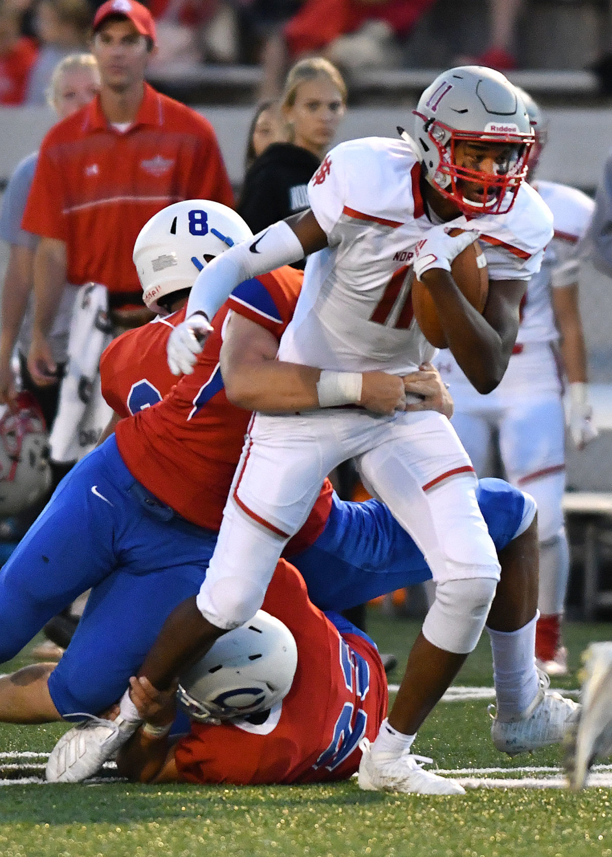 North Scott at Davenport Central football